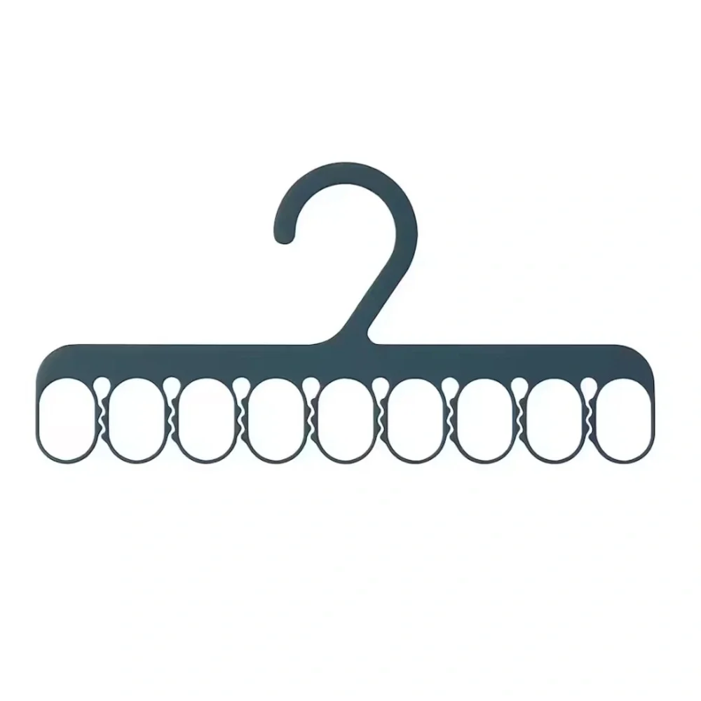 Multi-Functional Blue Hanger for Home Organization